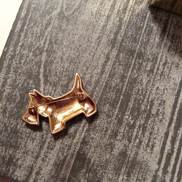 New Jones New York Scottie Dog Brooch - Picture 4 of 5